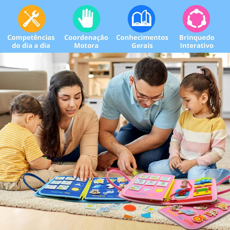 Aprender jugando - Libro de actividades Montessori