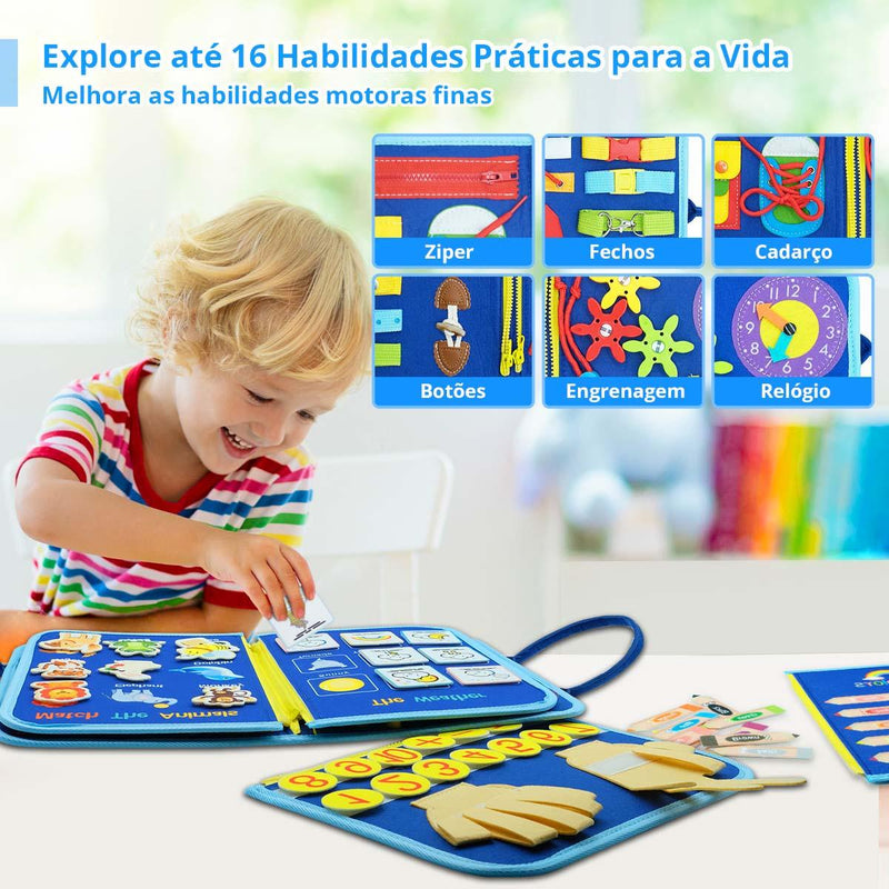 Aprender jugando - Libro de actividades Montessori